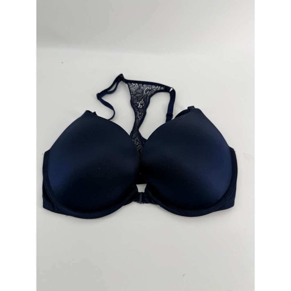 Victoria's Secret Very Sexy Push Up Bra Blue 32D Underwire Padded